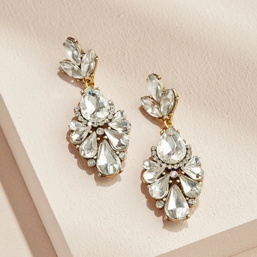 Olive + Piper - Dakota Drops Bridal Earrings